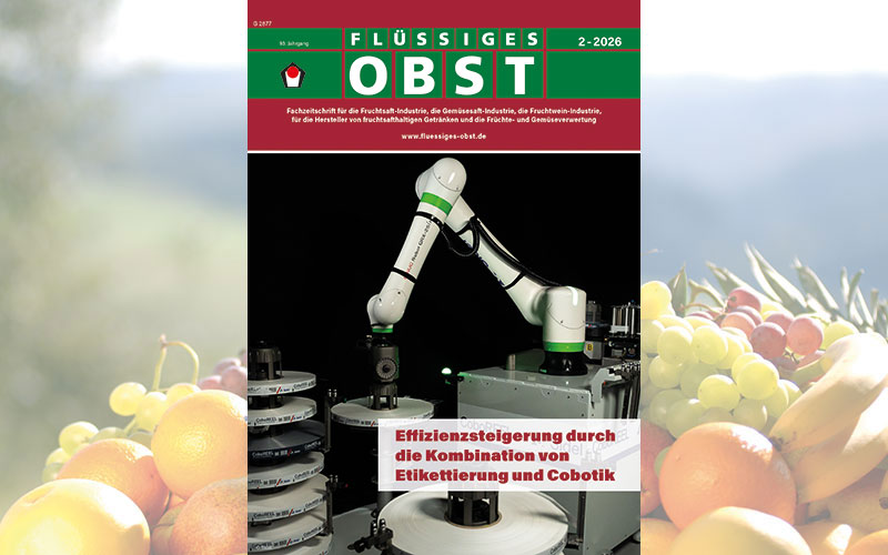 Die Ausgabe 2-2026 von FLÜSSIGES OBST ist online!