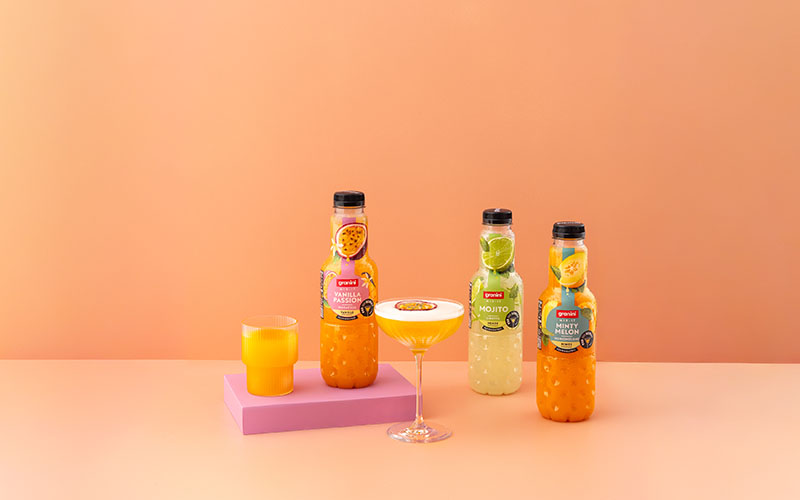 Mixing neu gedacht: granini MIX-IT bringt Mocktail-Trend ready to drink ins FHG-Regal