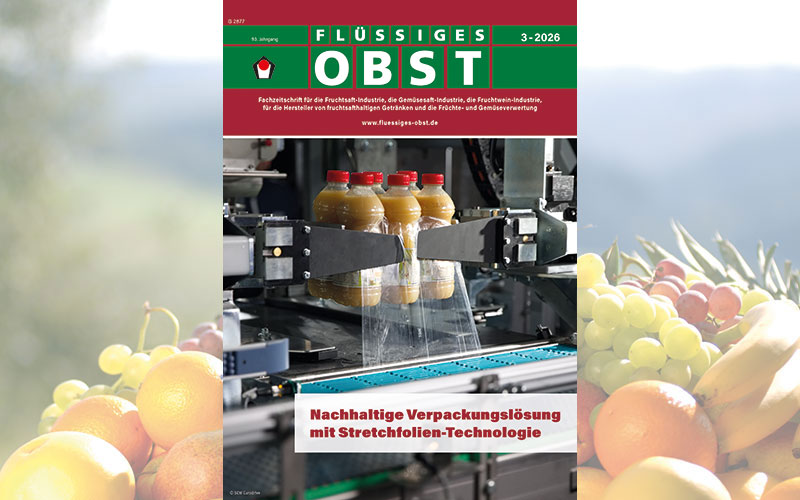 Die Ausgabe 3-2026 von FLÜSSIGES OBST ist online!