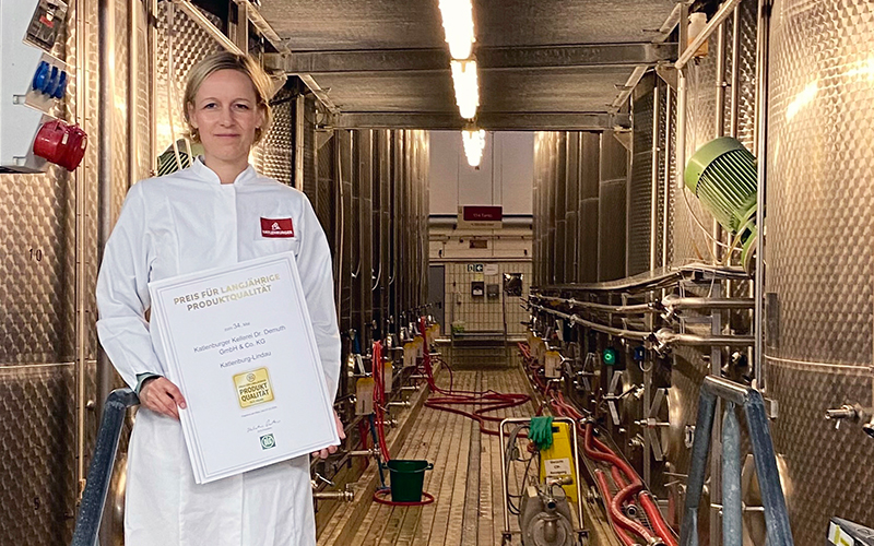 Zum 34. Mal prämiert: KATLENBURGER erhält erneut den "Preis für langjährige Produktqualität"