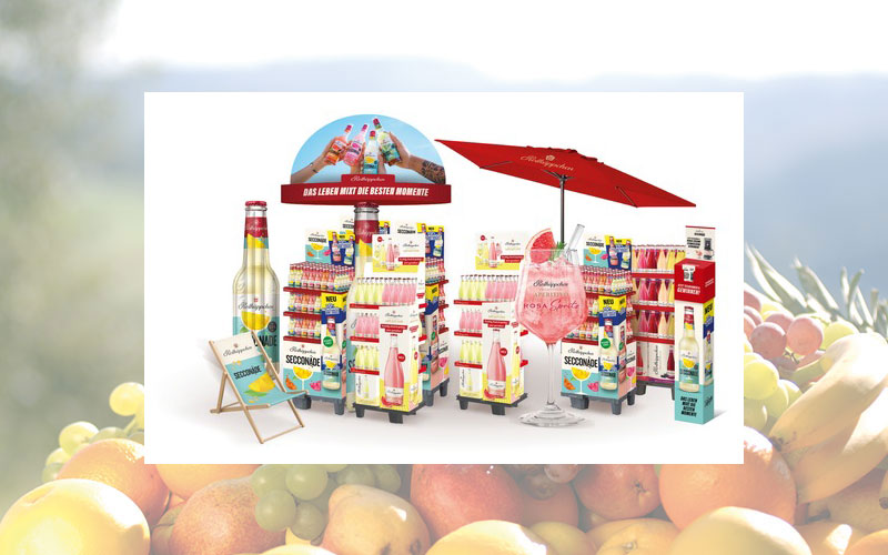 Rotkäppchen-Mumm: Secconade und Fruchtsecco Aperitivo sorgen für sommerliche Kaufimpulse