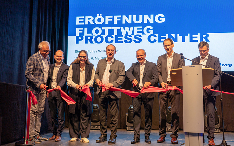Flottweg eröffnet Process Center für kundennahe Prozessentwicklung