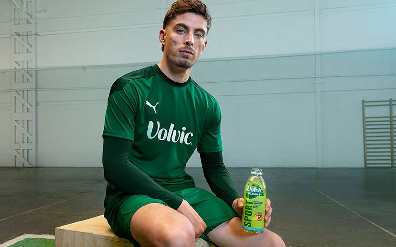 Volvic erweitert Vitamin+ um Sportvariante für aktive Menschen