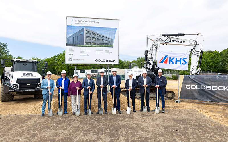 Dank starkem Wachstum: KHS-Barrieretechnologie bekommt eigene Halle in Hamburg