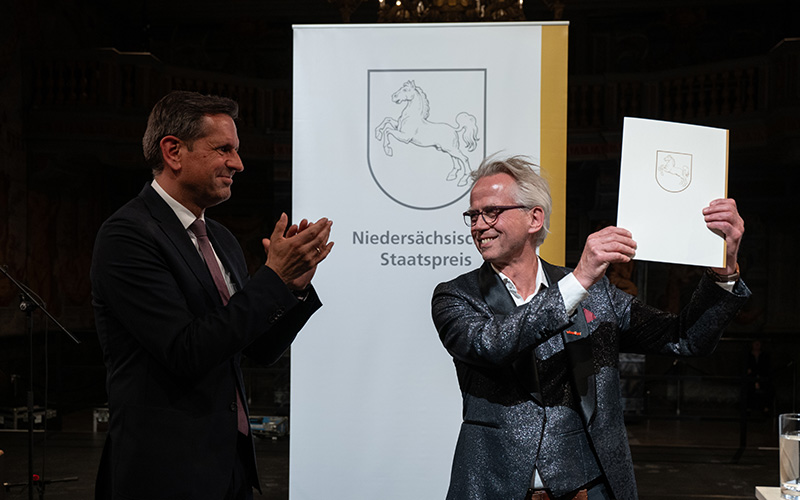 Niedersächsischer Staatspreis 2026 für Stefan Voelkel