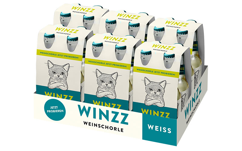 Von 20.000 auf eine Million Flaschen: WINZZ bringt die Marken-Weinschorle bundesweit ins Regal
