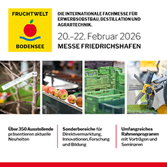 FRUCHTWELT BODENSEE, 20. - 22. Februar 2026
